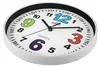 MPM-Quality Morelli Wanduhr Kunststoff lautlos Weiß 20 cm Produktbild-Vorschau 5