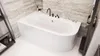 ECOLAM Baignoire d'angle Avita 150x75 cm gauche + tablier | Voir les images du produit 9