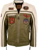 Top Gun Lederjacke 31024850 Herren olive/tan 3XL Produktbild-Vorschau 1