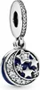 Pandora 791993CZ Charm Anhänger Vintage Nachthimmel Produktbild-Vorschau 1