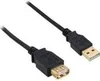 InLine USB 2.0 Verlängerung, ST / BU, Typ A, schwarz, Produktbild-Vorschau 3