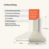 Klarstein Dunstabzugshaube für die Küche, Abzugshaube Produktbild-Vorschau 6
