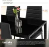 Ensemble table et 4 chaises BERLIN en acier - noir Voir les images du produit 5