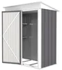 Outsunny metalen tuinhuis, 1,36 m², 161 x 95 x 181 cm, Productafbeelding-voorbeeld 1