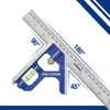 WORKPRO Equerre combinée 300mm, Equerre de butée Equerre Voir les images du produit 3