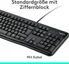 Logitech MK120 - Klávesnica a myš - drôtová SK - čierna Náhľad obrázku produktu 38
