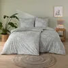 Estella Mako Interlock Jersey Bettwäsche Anja khaki 155x220 Produktbild-Vorschau 2