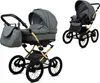 BabyLux® Margaret Gold | 2in1 Kinderwagen Set | Grey Flex | Produktbild-Vorschau 1