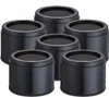 JustValue Alzasedie rotondo – Set da 6 – 8 cm – 4535 kg – Anteprima dell’immagine prodotto 1