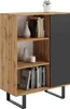 Regal Schrank Fondi im Loft-Stil – Eichenholz Craft Produktbild-Vorschau 1