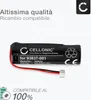 CELLONIC 1x Batteria per Rasoi & Tagliacapelli Compatibile Anteprima dell’immagine prodotto 4