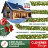 KESSER® Weihnachtsgirlande LED Beleuchtung Girlande Produktbild-Vorschau 7