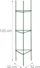 Relaxdays Rankhilfe, 4er Set, HxBxT: 120 x 32 x 32 cm, Produktbild-Vorschau 4