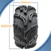 pneumatiky 25x10.00-12 a 25x8.00-12 ATV 6ply WU24 OBOR Náhľad obrázku produktu 2