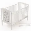 culla 2 in 1 Timmi 60x120 con motivo a cuore di Anteprima dell’immagine prodotto 3