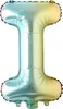 Palloncino in foil lettera I, color arcobaleno, ca. 40 cm, Anteprima dell’immagine prodotto 1