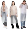 3 Stück Regenponcho EVa Regenjacke mit Kaputze Wasserdicht Produktbild-Vorschau 1