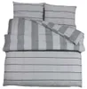 vidaXL Bettwäsche-Set Grau 140x200 cm Baumwolle Produktbild-Vorschau 1