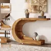 Tribesigns 110 cm konzolový stolík v štýle Mid-Century Náhľad obrázku produktu 5