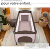 Lit Parapluie, Lit Bébé Pliant + 1 Sac de Rangement - Voir les images du produit 4