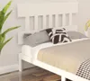 The Living Store Kopfteil Weiß 163,5x3x81 cm Massivholz Produktbild-Vorschau 2