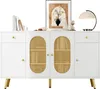Merax Sideboard, commode avec 4 portes et 2 tiroirs, pieds Voir les images du produit 8