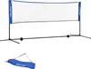 SPORTNOW Badmintonnetz Set, Höhenverstellbares Tennisnetz Produktbild-Vorschau 1