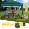 tillvex Pavillon 3x3m vert étanche | Pop-Up Pliable Voir les images du produit 5