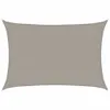Design Sonnensegel 160 g/m² Rechteckig Hellgrau 2x3 m HDPE, Produktbild-Vorschau 2