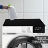 Tapis pour machine à laver noir antidérapant, lavable Voir les images du produit 6