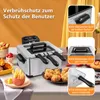 COSTWAY Fritteuse 5L 1700W, Edelstahl-Fritteuse mit Öl, 3 Produktbild-Vorschau 5