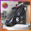 OMNA | Voiture de police avec son - Noir - Set de jeu avec Voir les images du produit 2