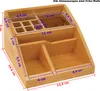WEDO Schreibtisch-Organizer - schräg - Bambus Produktbild-Vorschau 6
