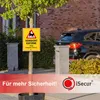 Vorsicht Katzen! Aluverbund Schild I 30 x 40 cm I Achtung Produktbild-Vorschau 5