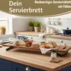 LS-LebenStil XXL Akazie Serviertablett 67cm klappbar Griff Produktbild-Vorschau 3
