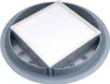 A close-up, studio shot of a vacuum cleaner filter assembly. Produktbild-Vorschau