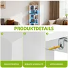 YITAHOME Bücherregal mit LED, Eckregal mit 6 Ebenen, 64 x Produktbild-Vorschau 6