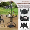 Terrassentisch mit 70 cm Durchmesser, runder Bistrotisch Produktbild-Vorschau 6