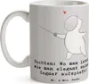 Mr. & Mrs. Panda Tasse Fechten Eleganz - Grau Pastell - Produktbild-Vorschau 3