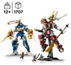LEGO NINJAGO Die Zwillings-Titanmechs - Ninja Spielset mit Produktbild-Vorschau 2
