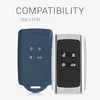 kwmobile Schlüsselhülle für Renault 4-Tasten Smartkey Produktbild-Vorschau 5