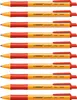 Druck-Kugelschreiber - STABILO pointball - 10er Pack - rot Produktbild-Vorschau 1
