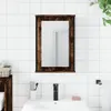 A bathroom cabinet with a mirror above a sink. Náhled obrázku produktu