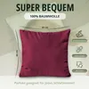 sada 2 obliečok na vankúš 100 % bavlna obliečky na vankúš Náhľad obrázku produktu 3