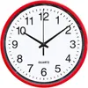 20,3 cm grote, stille wandklok, rond, modern, nauwkeurige Productafbeelding-voorbeeld 1