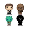Star Wars - Han Solo Chewbacca Greedo 4er Pack - Bitty Pop! Produktbild-Vorschau 4