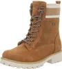 A single brown lace-up boot is shown against a white background. Produktbild-Vorschau