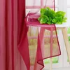 Gardinen Vorhänge Voile Gardine Transparent Dekoschal Uni Produktbild-Vorschau 8