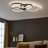 Just Light LED Deckenleuchte Papilon Schwarz/Grau 85x67cm Produktbild-Vorschau 2