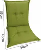sunnypillow 1 Stück Gartenstuhlauflage Niedriglehner 100 x Produktbild-Vorschau 3